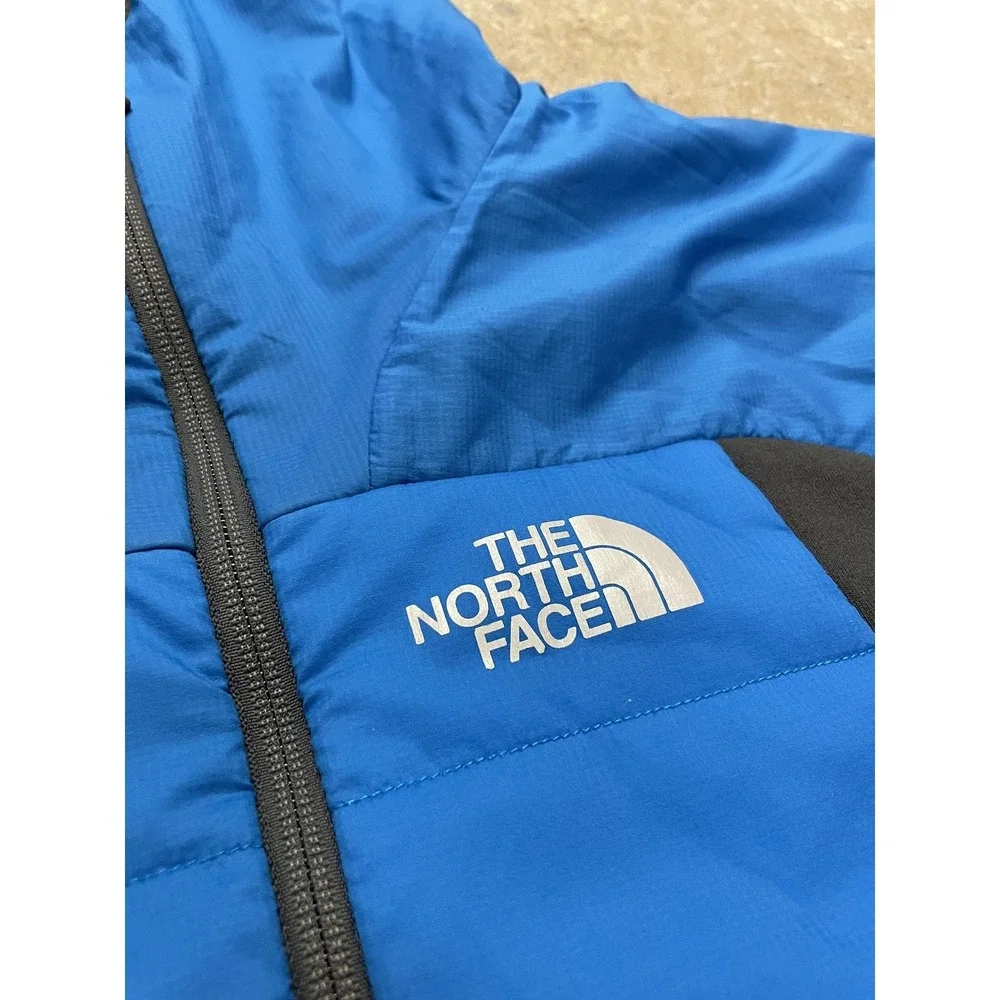 The North Face Jacket Mens Large Blue Black Summit Series Seven Summits‎ Hooded